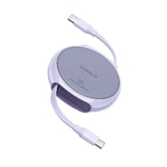 Punjač i podatkovni 100W USB-C na USB-C kabel Baseus "Pathfinder Series" - 480Mbps - 1m - nebula purple