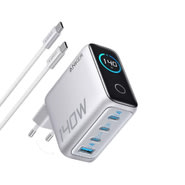 Zidni 140W punjač Anker "B2697G41" 3x USB-C s USB-C kabelom - gray