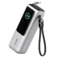 Power bank Anker "Prime (A1695H41)" 25000mAh 165W s ugrađenim 2x USB-C kabelima i digitalnim prikazom - silver