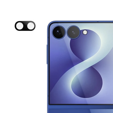 Full body zaštitno staklo za zadnju kameru za Samsung Galaxy Z Flip8 - crn