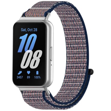 Najlonski remen Techsuit "W087" za Samsung Galaxy Fit3 - navy mosaic