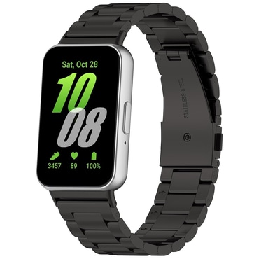 Metalna narukvica Techsuit "W010" za Samsung Galaxy Fit3 - black