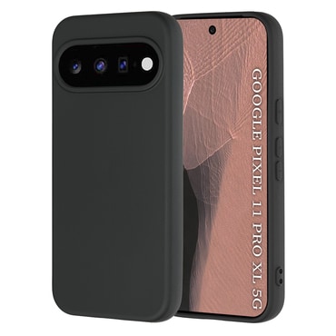 Silikonska maska Techsuit SoftFlex za Google Pixel 11 Pro XL - crna