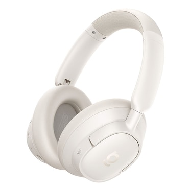 Bluetooth naglavne slušalice Baseus "Bass BH1 NC" BT 6.0 s ANC, 5-Mic ENC tehnologijom i Hi-Res zvukom - white
