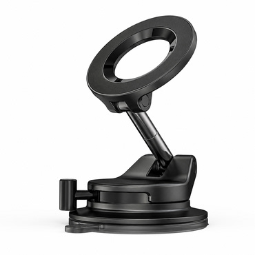 Magnetni automobilski držač Lisen "A608" s MagSafe, sklopivi, 360° podesivi - black