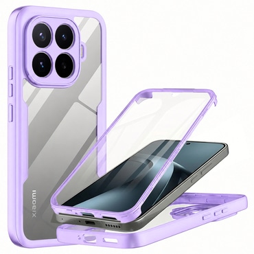 Hibridna Full Body maskica Techsuit "ColorVerse 360" za Xiaomi 17T Pro - purple