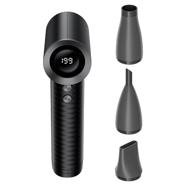 Prenosni ventilator Acefast "YF4" 77000rpm, 4000mAh, LED prikazivač - black