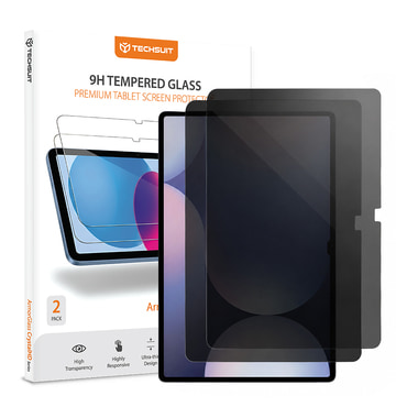 2-pack privacy zaštitnih stakala Techsuit ArmorGlass CrystalHD za Samsung Galaxy Tab S9 Plus / Tab S9 FE Plus / Tab S10 Plus