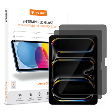 2-pack privacy zaštitnih stakala Techsuit ArmorGlass CrystalHD za iPad Pro 11 2024 / iPad Pro 11 2025