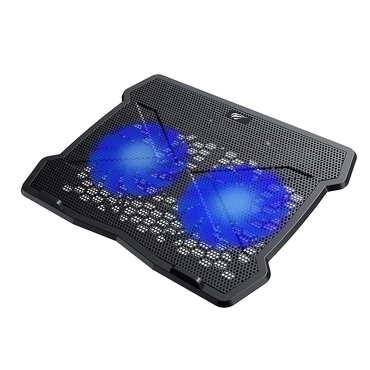 Hladnjak Havit "F2075" za prijenosna računala 10-15.6", 2x USB, 26dBA - black