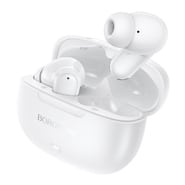 Bluetooth slušalice Borofone "Mellow BW96" BT 6.0 s ANC i ENC tehnologijom, 4h autonomijom - bijele