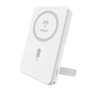 Power bank Dudao "K14S Plus" 20W 10000mAh MagSafe za bežično punjenje 15W + USB-C / USB-A, stalak - bijeli