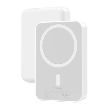 Power bank Dudao "K26" 20W 10000mAh MagSafe za bežično punjenje 15W, USB-C / USB-A - bijeli