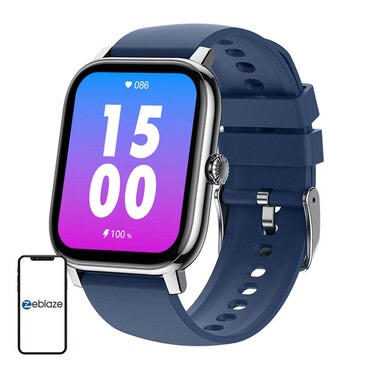 Pametni sat Zeblaze "Btalk Pro" s Bluetooth pozivima, 1.91" zaslon, 21 dan autonomije - silver