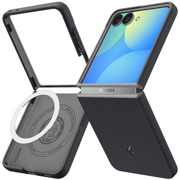Maskica Spigen "Nano Pop Mag" za Samsung Galaxy Z Flip8 - black sesame