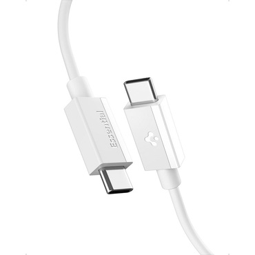 Punjač i podatkovni 60W USB-C na USB-C kabel Spigen "EB6020CC" - 480Mbps - 2m - white