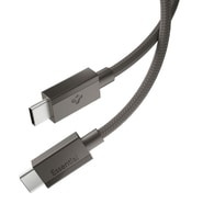 Punjač i podatkovni 60W USB-C na USB-C kabel Spigen "EB6015CC" - 480Mbps - 1.5m - gunmetal