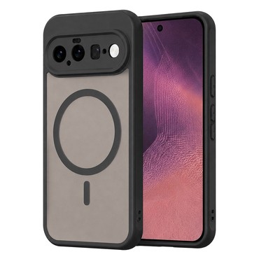 Hibridna maska "HaloFrost II MagSafe" za Google Pixel 11 - black