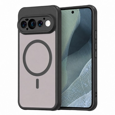 Hibridna maska "HaloFrost II MagSafe" za Google Pixel 11 Pro - black