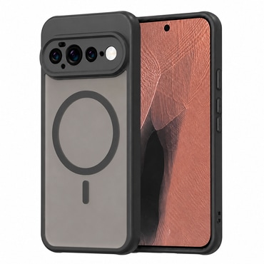Hibridna maska "HaloFrost II MagSafe" za Google Pixel 11 Pro XL - black