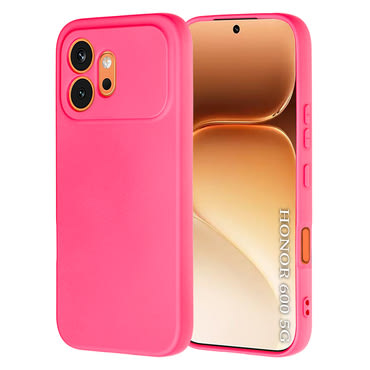 Silikonska maska Techsuit SoftFlex za Honor 600 - hot pink