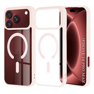 Maskica Techsuit "MagSafe Pro" za iPhone 17 Pro Max / 18 Pro Max - nude pink