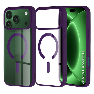 Maskica Techsuit "MagSafe Pro" za iPhone 17 Pro / 18 Pro - purple