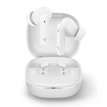 Bluetooth slušalice Spigen "SA2402" BT 5.3 s aktivnim poništavanjem šumova i mikrofonom - white