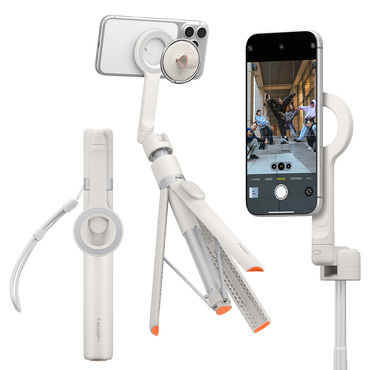 MagSafe selfie stick Spigen "S582W" - dune beige