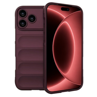 TPU gel maskica Techsuit "Magic Shield" za iPhone 17 Pro Max / 18 Pro Max / 18 Pro iPhone 17 Pro Max / 18 Pro Max - bordeaux