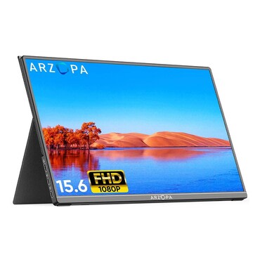 Prenosni monitor ARZOPA "A1T" 15.6" Full HD 1080P, zaslon osjetljiv na dodir