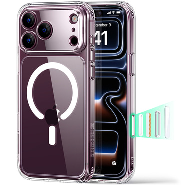 Hibridna maska ESR "Classic Hybrid HaloLock" za iPhone 17 Pro / 18 Pro - clear