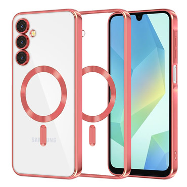 Maskica Techsuit "Luxury Crystal MagSafe" za Samsung Galaxy A16 4G / 5G - red