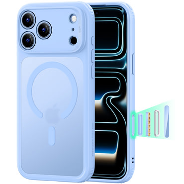 Hibridna maska ESR "Classic Hybrid HaloLock" za iPhone 17 Pro Max / 18 Pro Max - frosted light blue