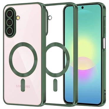 Maskica Techsuit "Luxury Crystal MagSafe" za Samsung Galaxy A27 5G - deep green