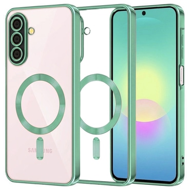 Maskica Techsuit "Luxury Crystal MagSafe" za Samsung Galaxy A27 5G - light green