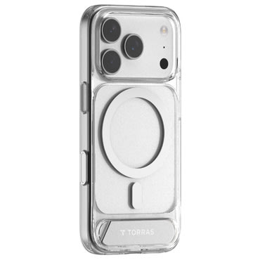 Premium maskica Torras "Pstand" za iPhone 17 Pro Max - clear