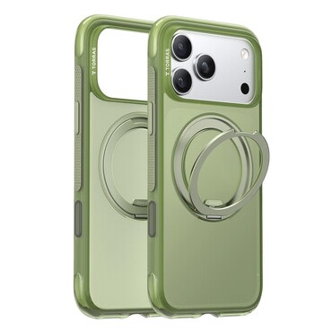 Premium maskica Torras "Ostand O3 Air Series" za iPhone 17 Pro Max - forest green
