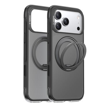 Premium maskica Torras "Ostand O3 Air Series" za iPhone 17 Pro Max - shadow black