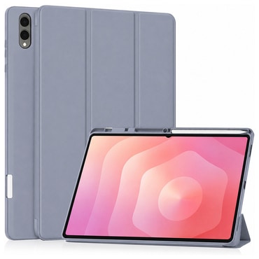 Etui Techsuit "Flex Trifold" s držačem za pisalo za Samsung Galaxy Tab S11 Ultra / Tab S12 Ultra - purple