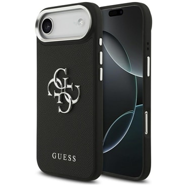 Maskica Guess "Hardcase 4G Grained Big i Classic Logo" za iPhone Air - black