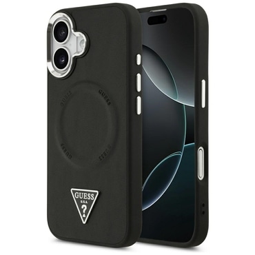 Maskica Guess "Hardcase Triangle Logo MagSafe" za iPhone 17 - black