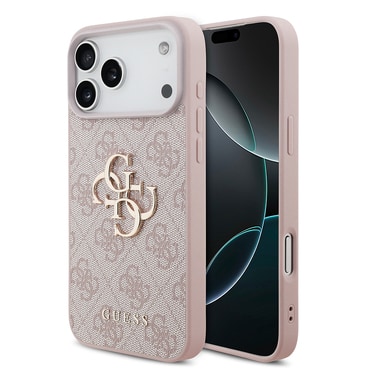 Maskica Guess "4G Big Metal Logo" za iPhone 18 Pro Max - pink