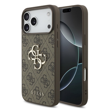 Maskica Guess "4G Big Metal Logo" za iPhone 18 Pro Max - brown