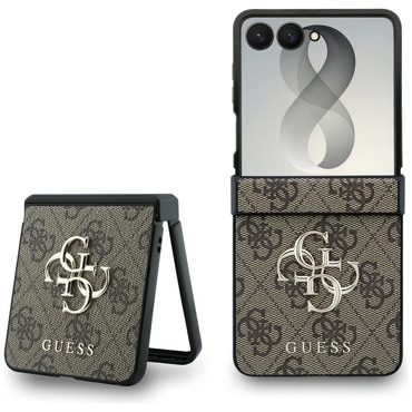 Maskica Guess "4G Big Metal Logo" za Samsung Galaxy Z Flip8 - brown
