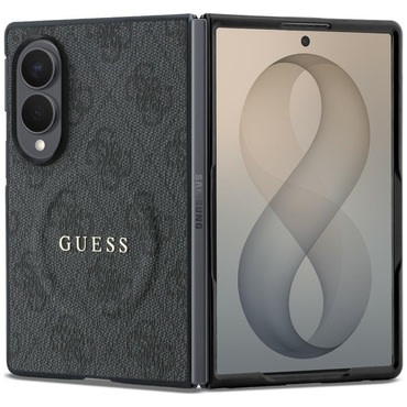 Maskica Guess "4G Leather Classic MagSafe" za Samsung Galaxy Z Fold8 - black