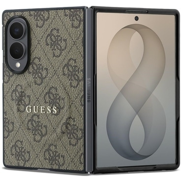 Maskica Guess "4G Leather Classic MagSafe" za Samsung Galaxy Z Fold8 - brown