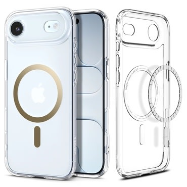 Maska Spigen "Ultra Hybrid Mag" za iPhone Air - clear/gold