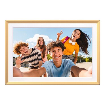 Digitalni foto okvir Arzopa "D14 Golden" Wi-Fi, 32GB - gold