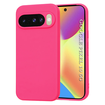 Silikonska maska Techsuit SoftFlex za Google Pixel 10 / 10 Pro - hot pink